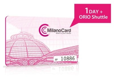 MilanoCard 1day + Orio al Serio Shuttle